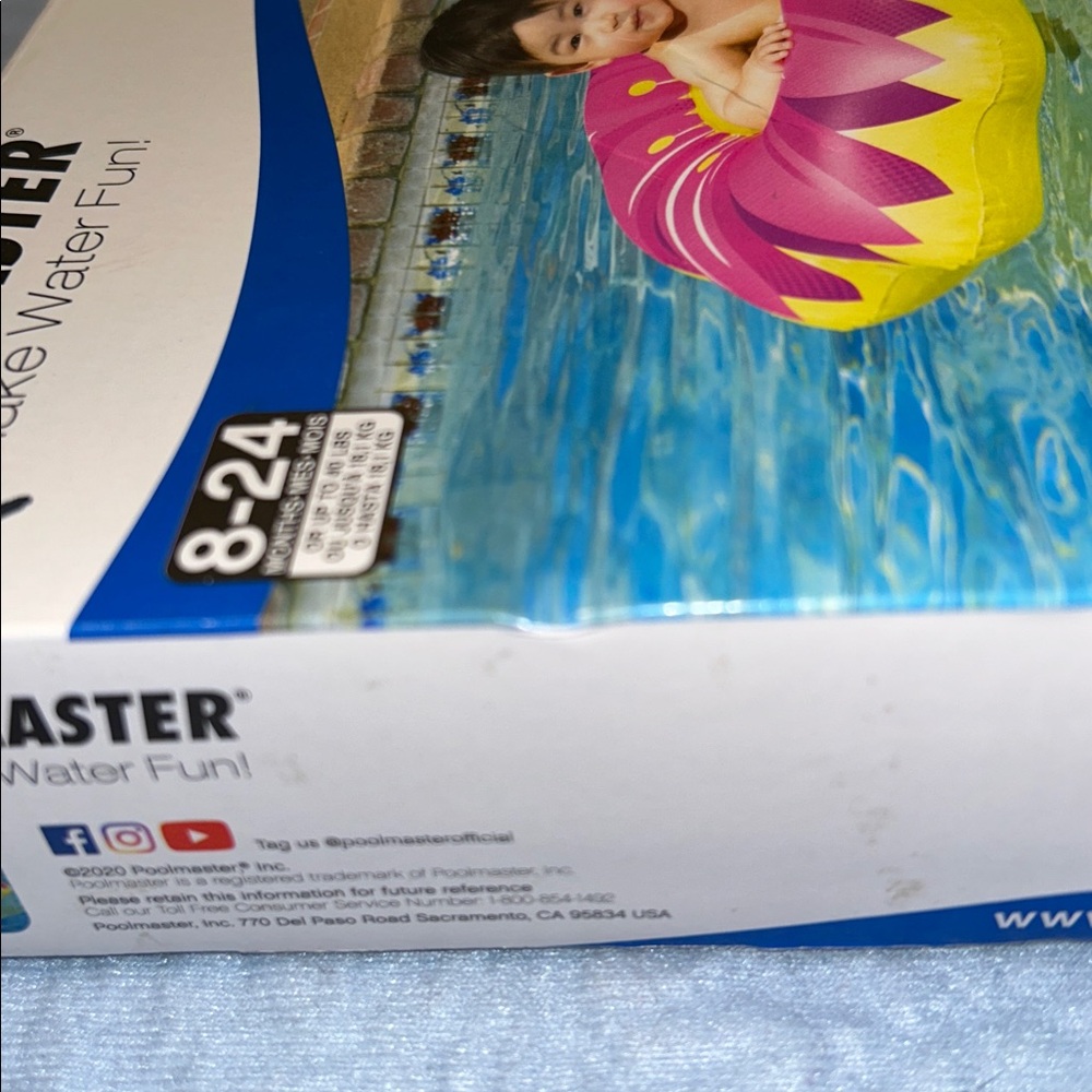 Poolmaster Flower Baby Rider 8/24 Months - Picture 11 of 11